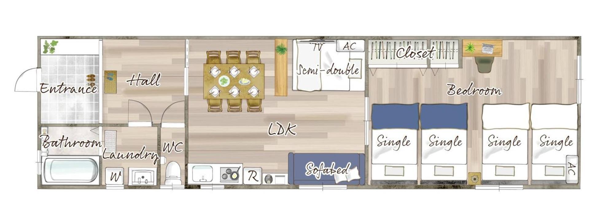 Hatagaya 1f Hg1 Apartment Präfektur Tokio